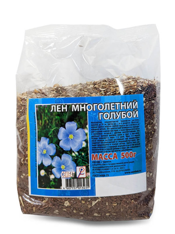 к лен голубой